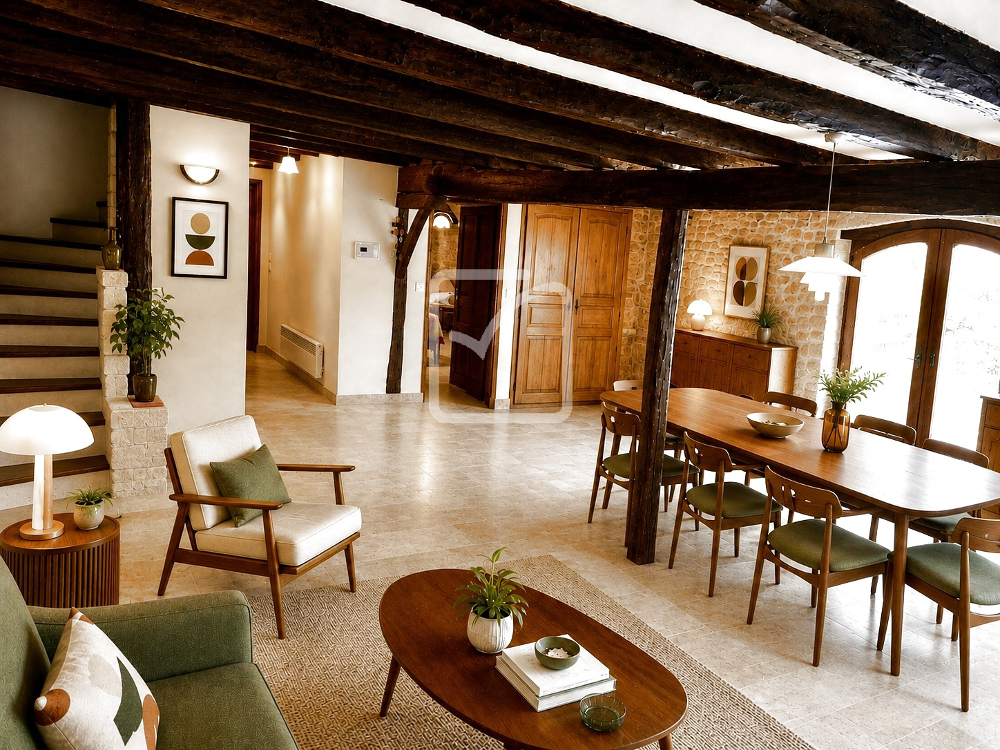 Maison à vendre à Reilhaguet, 253,98 m², 7 pièces – photo 3 sur 19